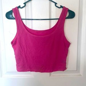 Hot pink top